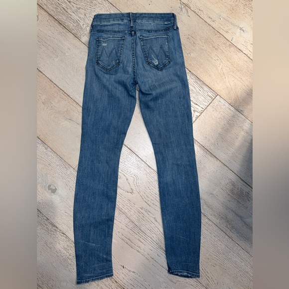 MOTHER Denim The Looker Graffiti Girl jeans sz 24 pristine - Picture 12 of 16